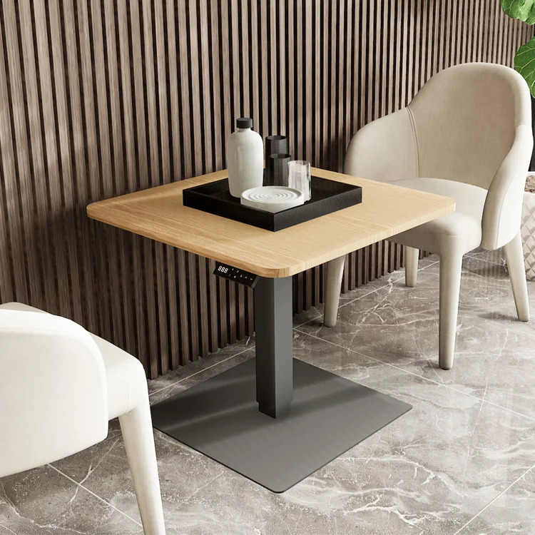 nauja Modernaus Dizaino Reguliuojamo Aukščio prabangių stalo medienos pažymėkite kavos staliukas